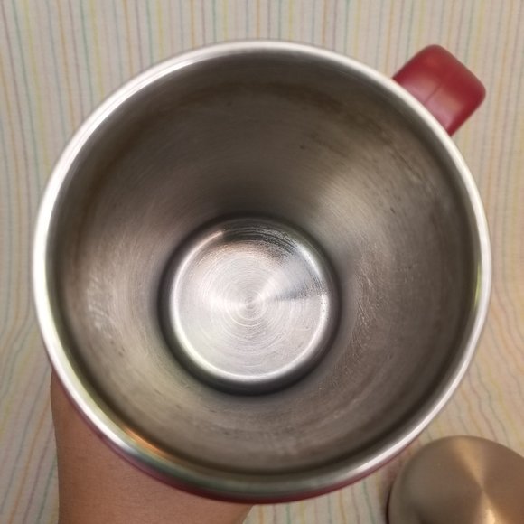 Sun King 0.5L BuBee Stainless Steel Vacuum Handled Thermos Red Made in Taiwan - Picture 2 of 8